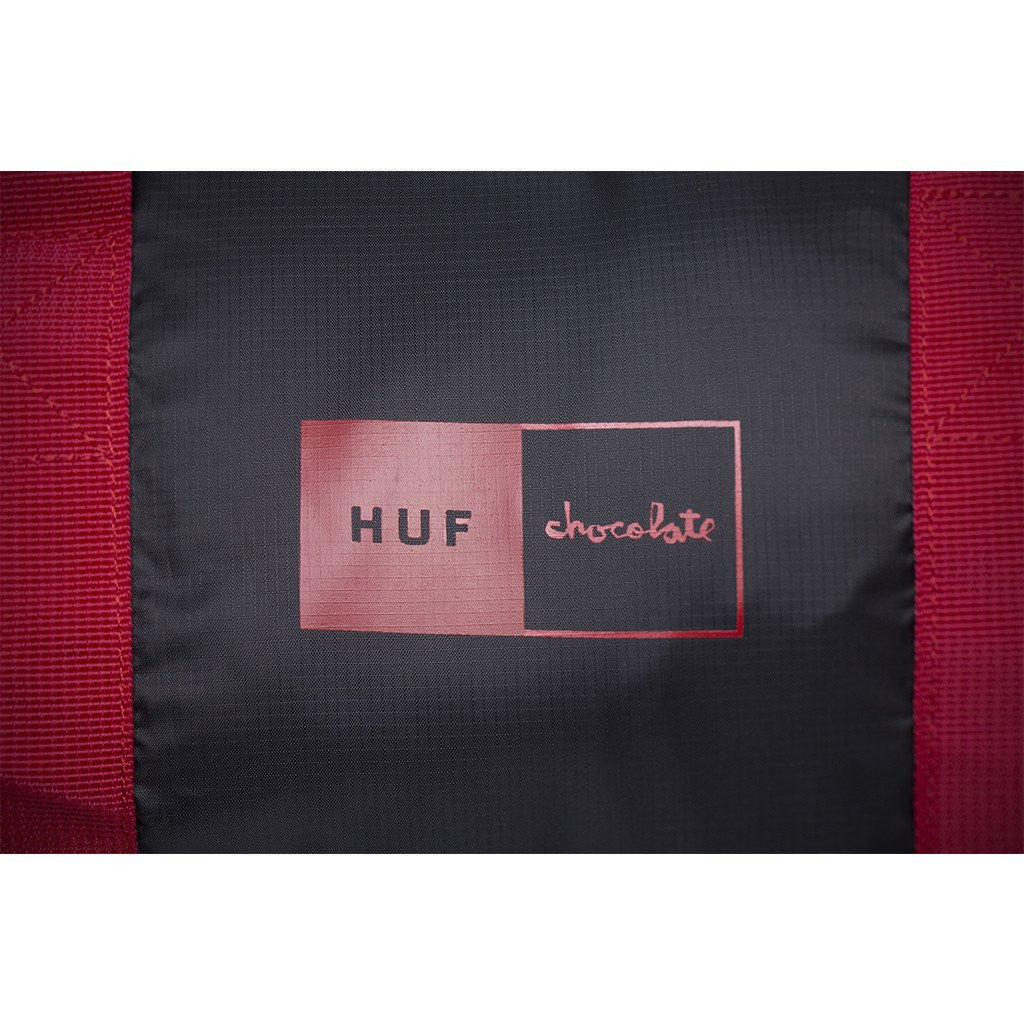 HUF x Chocolate Packable Backpack, Black - The Giant Peach