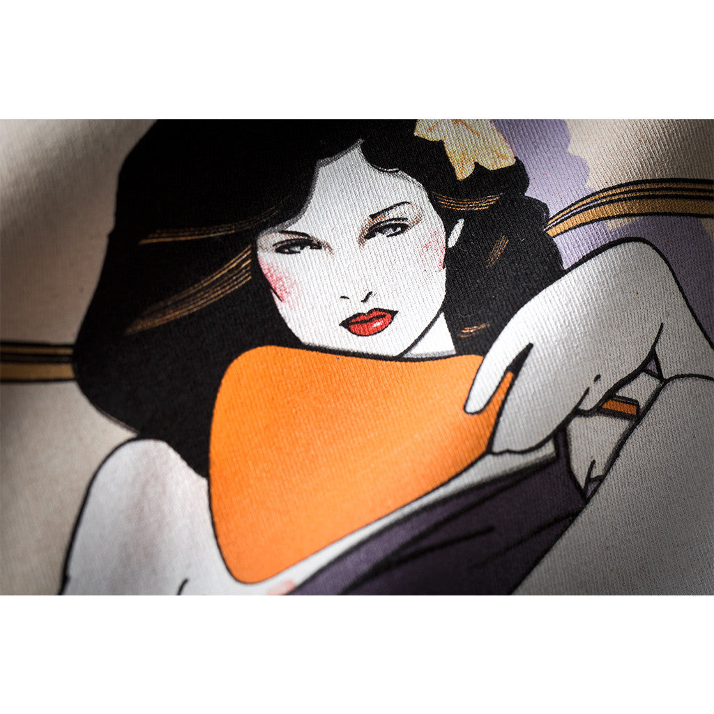 HUF x Nagel Chair Men's Tee, Black - The Giant Peach