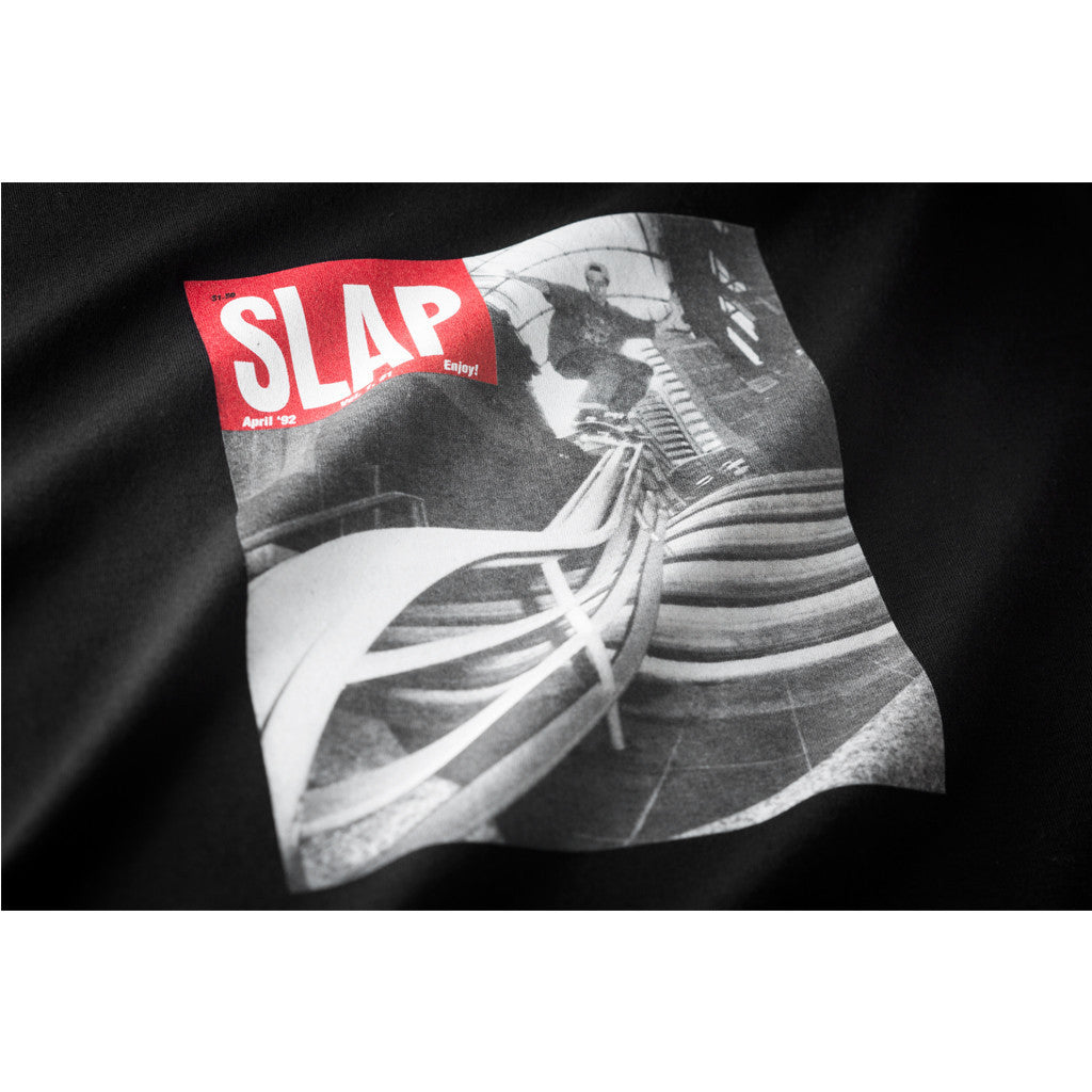 HUF - HUF x Slap First Cover Men's Tee, Black - The Giant Peach