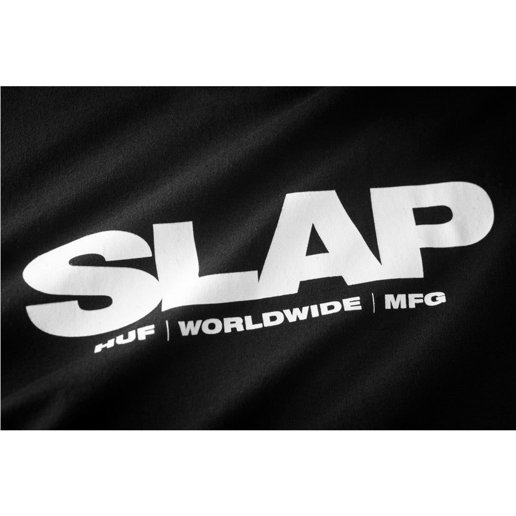 HUF - HUF x Slap Men's Tee, Black - The Giant Peach