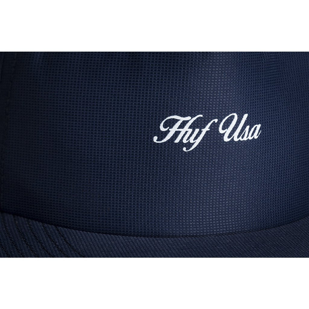 HUF USA Snapback, Navy - The Giant Peach