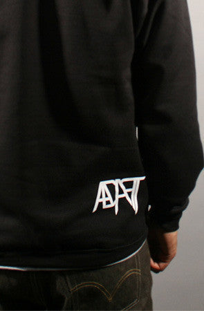 Adapt - Humble Thyself Men's Crewneck Sweatshirt, Black - The Giant Peach