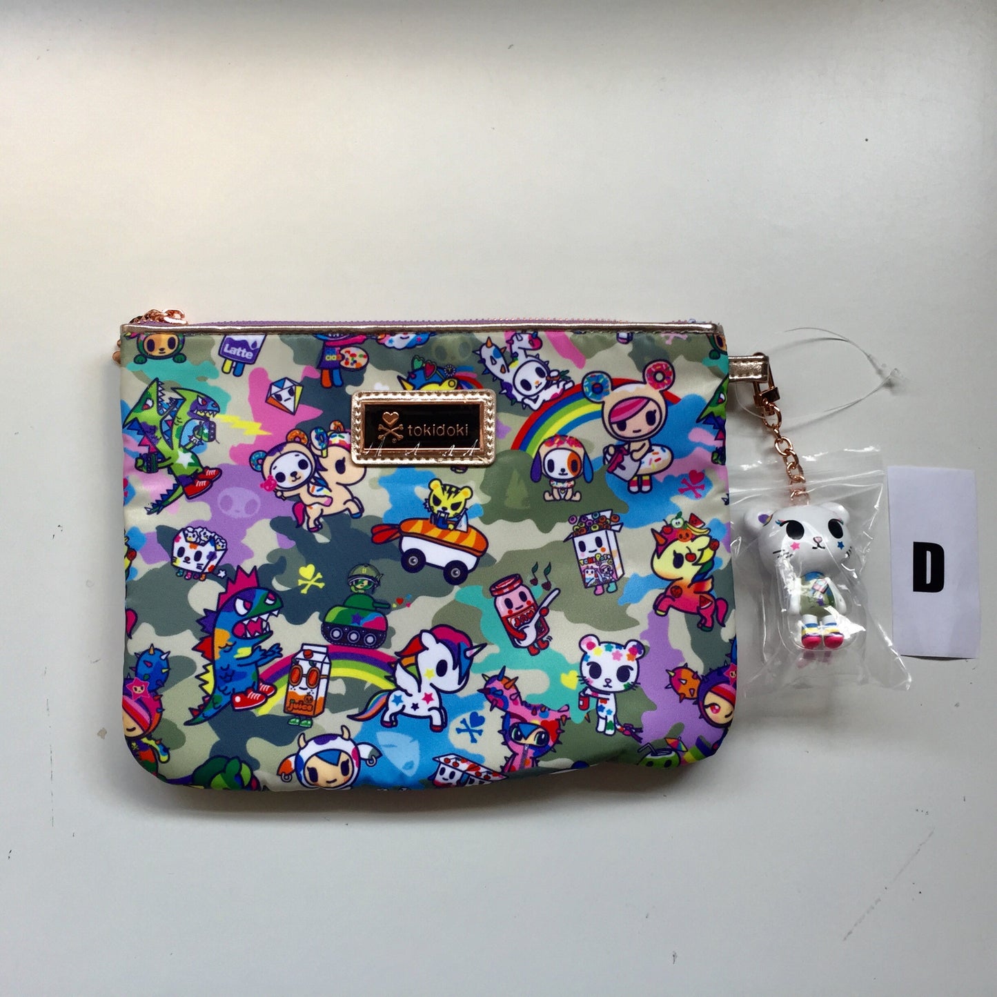 tokidoki - Camo Kawaii Zip Pouch