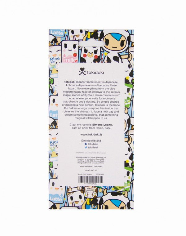 tokidoki - Moofia Puffy Stickers - The Giant Peach