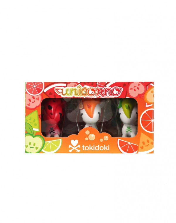 tokidoki - Unicorno Fruit 3-Pack Vinyl Figures - The Giant Peach
