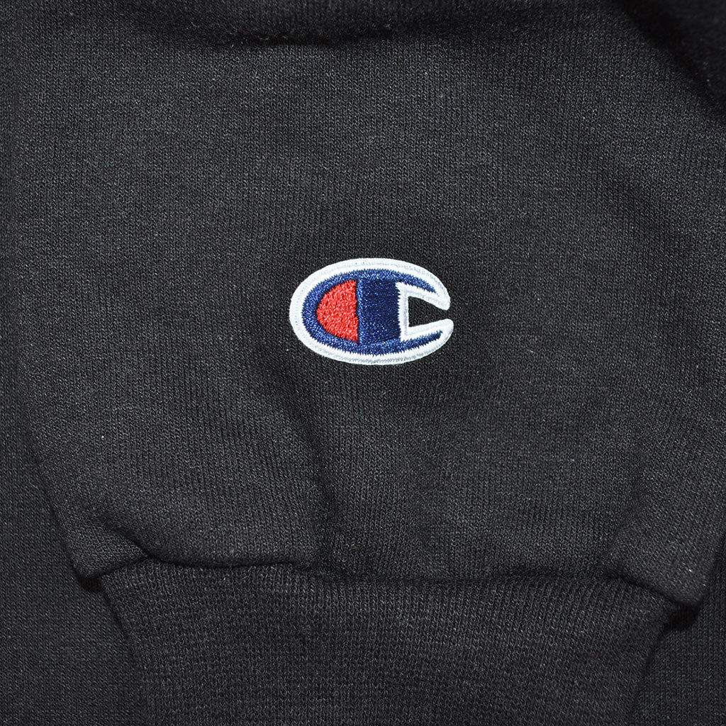 REBEL8 - Immortal Men's Champion Pullover Hoodie, Black - The Giant Peach