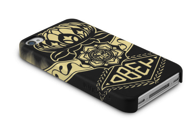 Incase x Shepard Fairey - Lotus Ornament Case for iPhone 4 & 4s - The Giant Peach