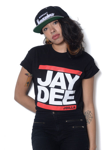 J Dilla - Jay Dee Men's Shirt, Black - The Giant Peach