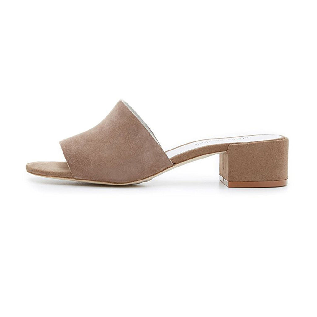 Jeffrey Campbell - Beaton Mules, Nude Suede - The Giant Peach