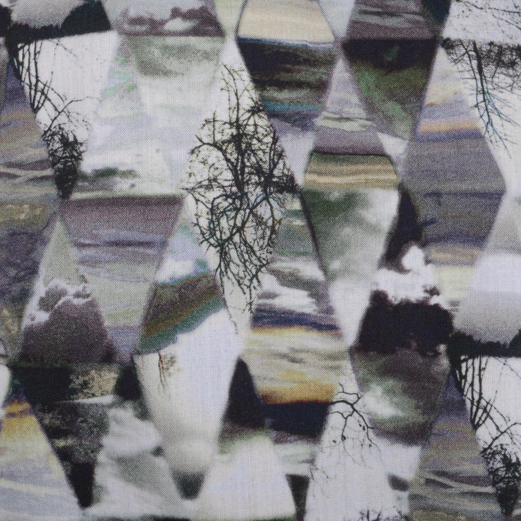 The Quiet Life - Kaleidescope Bucket Hat, Black/ Tan - The Giant Peach