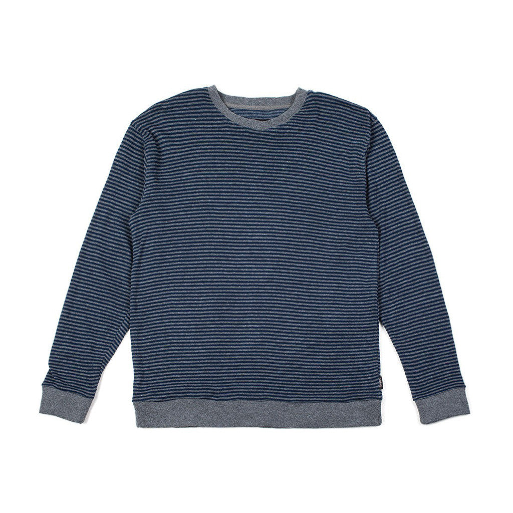 Brixton - Kensington Men's Sweater, Charcoal Heather - The Giant Peach