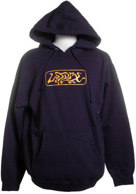 Latyrx - Gold Logo Men's Hoodie, Blue - The Giant Peach