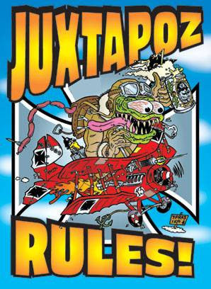 Juxtapoz - Frank Kozik Fokkers Eat Sopwiths Print - The Giant Peach