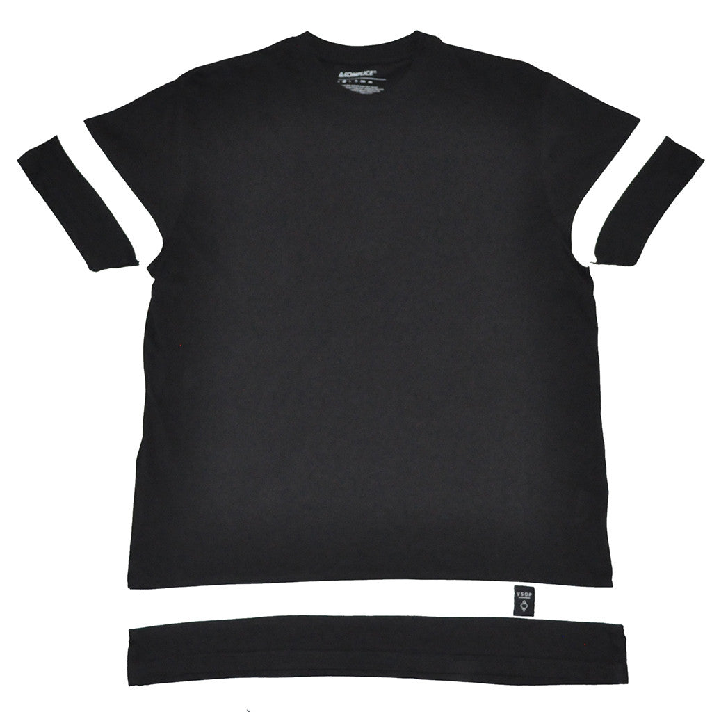 Akomplice - Linoleum Men's Tee, Black - The Giant Peach
