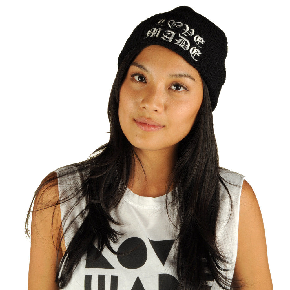 Lovemade - Thug Made Beanie, Black - The Giant Peach