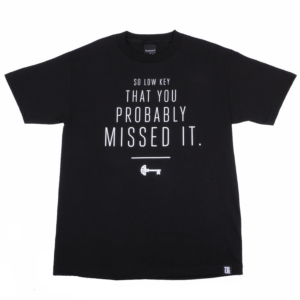 The Giant Peach x TRUE - Low Key Men's Shirt, Black - The Giant Peach