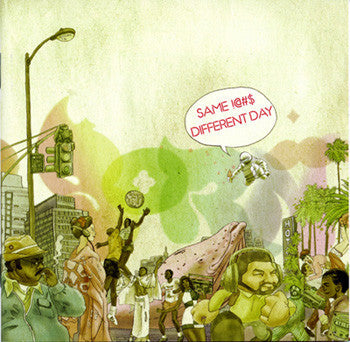 Lyrics Born - Same !@#$ Different Day, CD (Autographed) - The Giant Peach