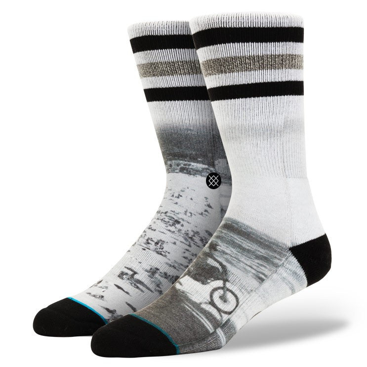 Stance - Transit Men's Socks, White - The Giant Peach