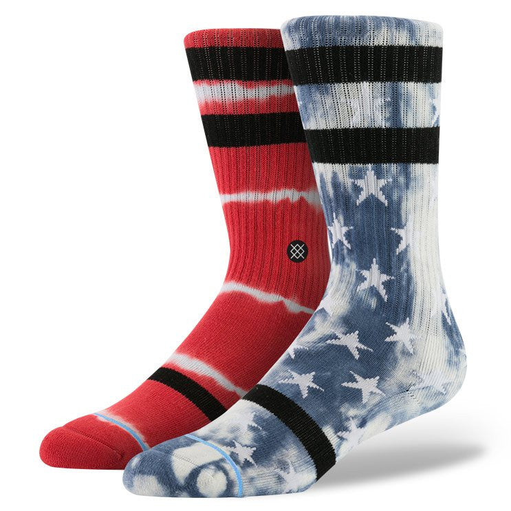 Stance - Patriot Men's Socks, Red - The Giant Peach