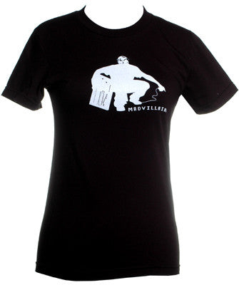 MADVILLAIN - Silhouette Women's Boy Cut Shirt, Black - The Giant Peach