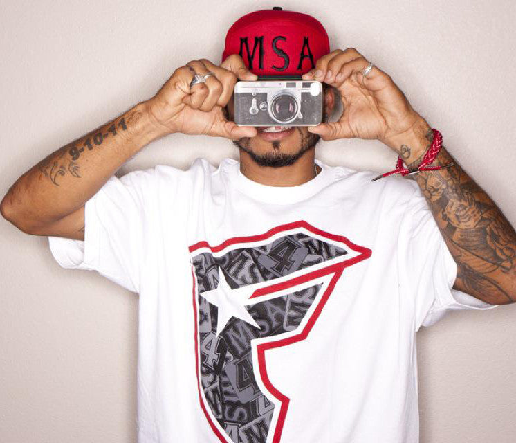 Rastaclat x Manny Santiago MSA Shoelace Bracelet, Red - The Giant Peach