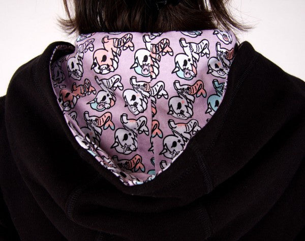 tokidoki - Mermicorno Buds Women's Hoodie, Black - The Giant Peach