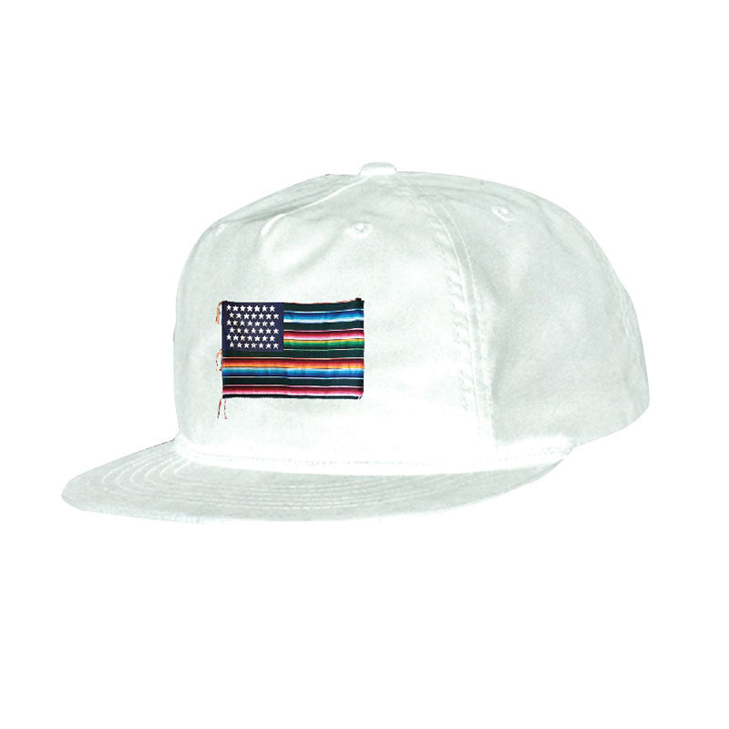 Akomplice x Nacho Becerra - Mi Bandera Snapback, White - The Giant Peach