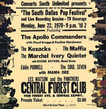 The South Dallas Pop Festival, 2XLP Vinyl - The Giant Peach