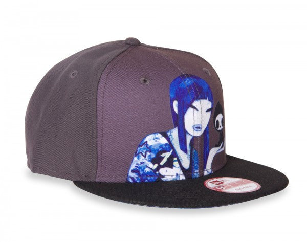 tokidoki - Down With You Snapback Hat, Storm - The Giant Peach