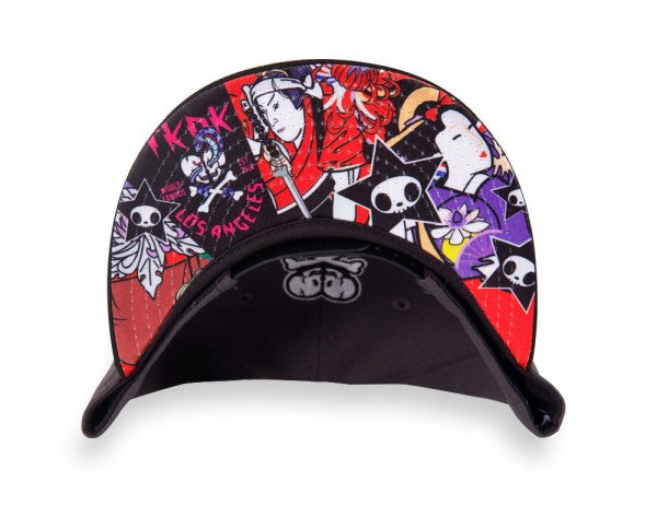 tokidoki - Hey Stranger Snapback Hat, Grey - The Giant Peach