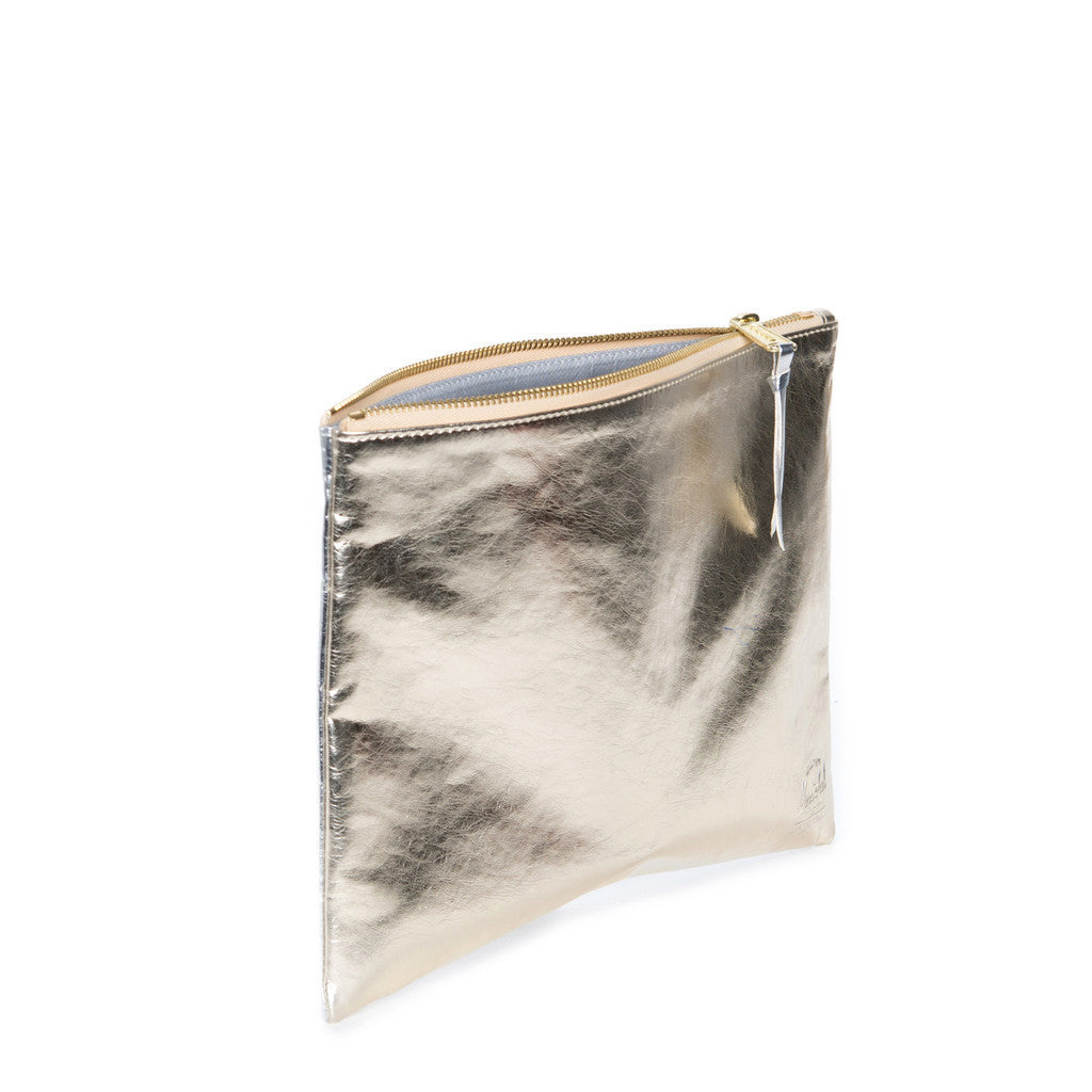 Herschel Supply Co - Network Pouch (Large), Gold/Silver - The Giant Peach