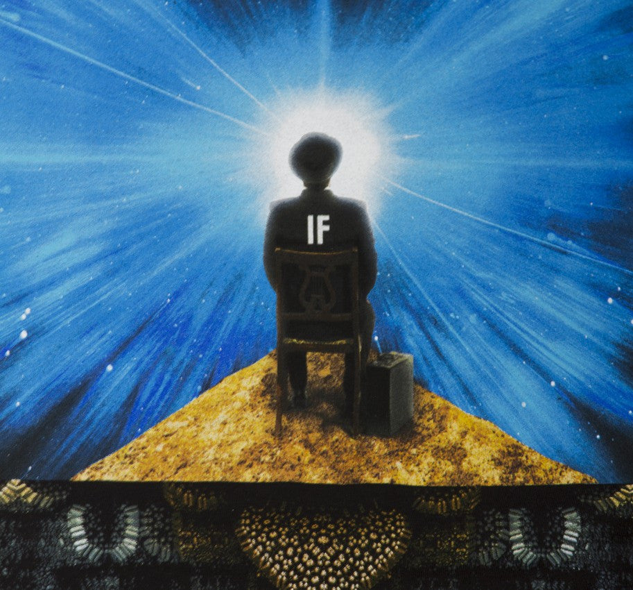 Imaginary Foundation - Nova View Men's Shirt, Black - The Giant Peach