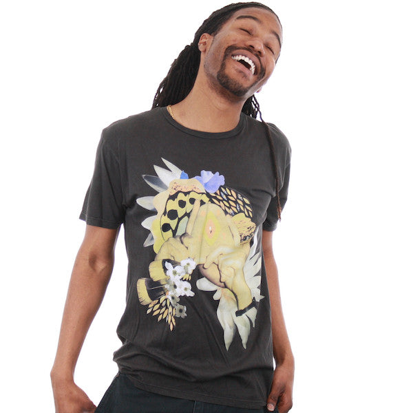 OBEY x Jesselisa - Morning Men's Shirt, Charcoal - The Giant Peach