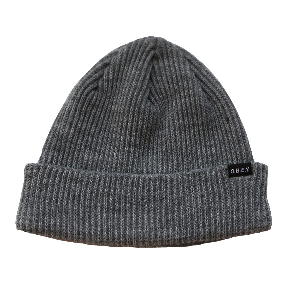 OBEY - Acacia Beanie, Heather Grey