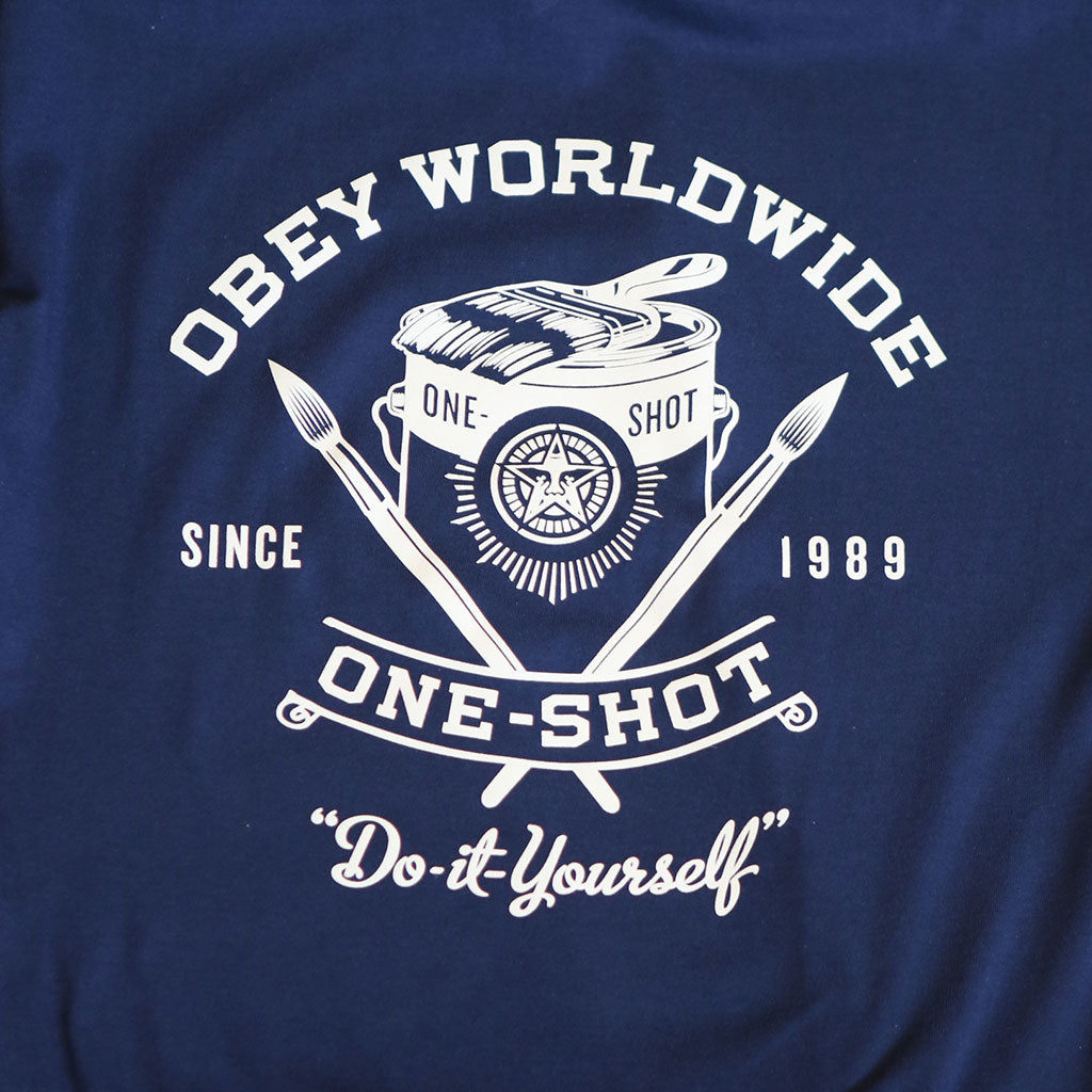 OBEY - One Shot Men's Tee, Navy