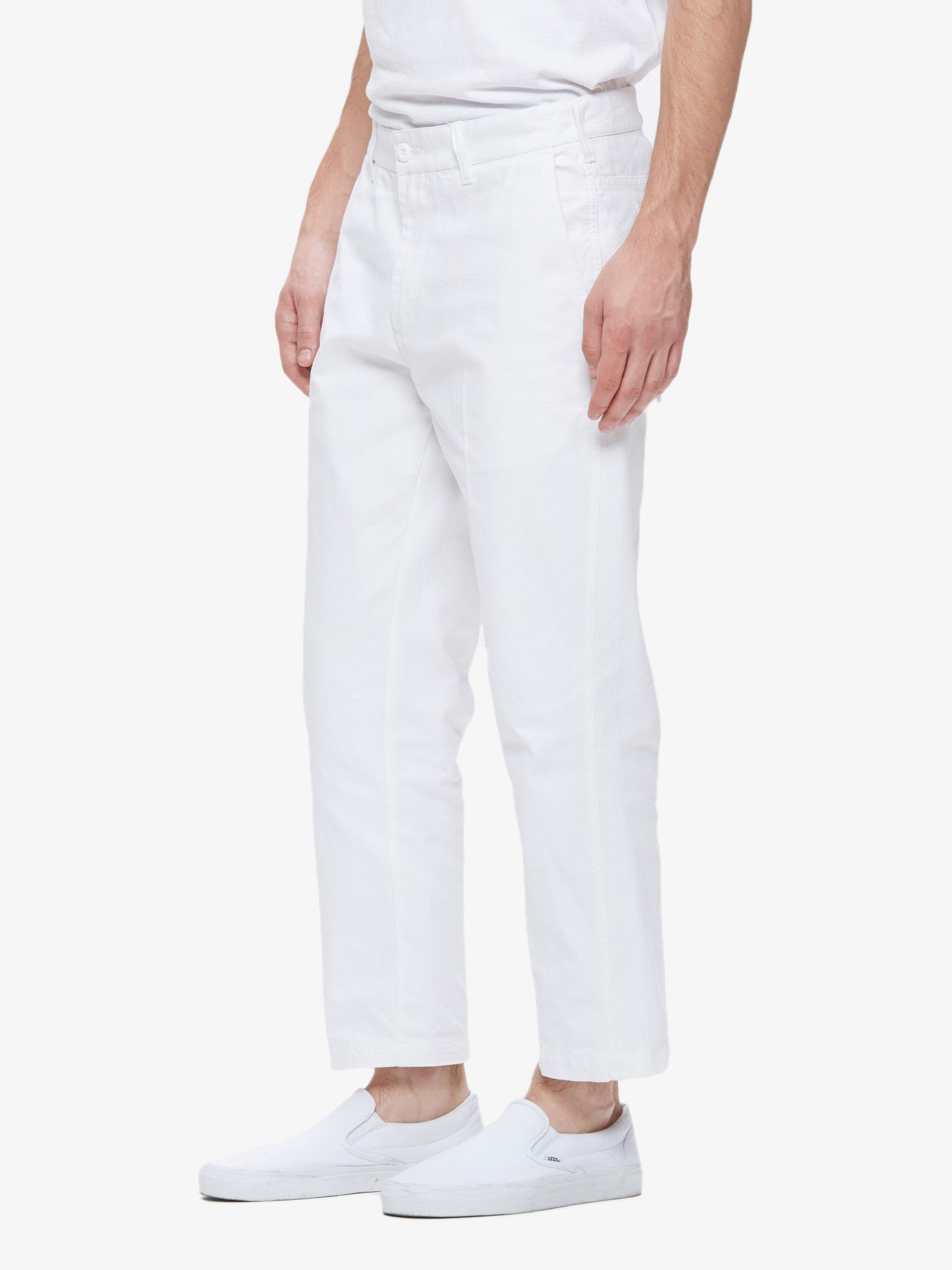OBEY - Straggler Men's Carpenter Pant II, White - The Giant Peach