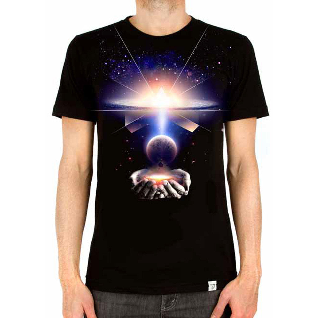 Imaginary Foundation - Offering Men's Shirt, Black - The Giant Peach