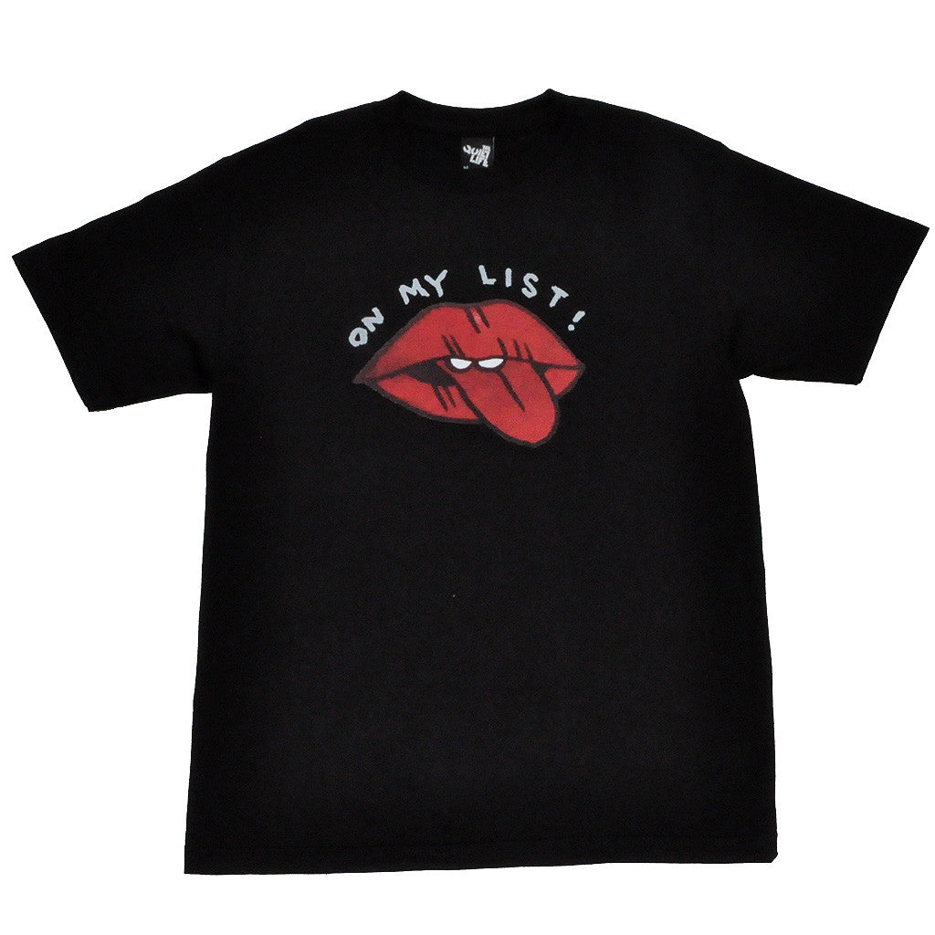 The Quiet Life - On My List Men's Shirt, Black - The Giant Peach