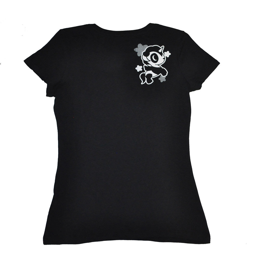 tokidoki - Painted Ponies Women's Tee, Black - The Giant Peach