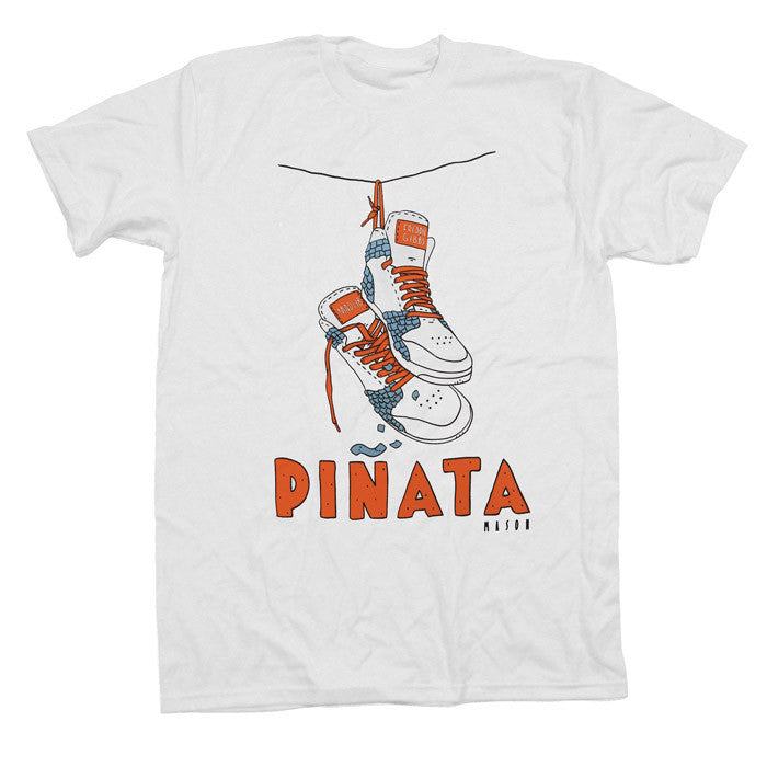 Freddie Gibbs & Madlib - Piñata Men's Tee, White - The Giant Peach