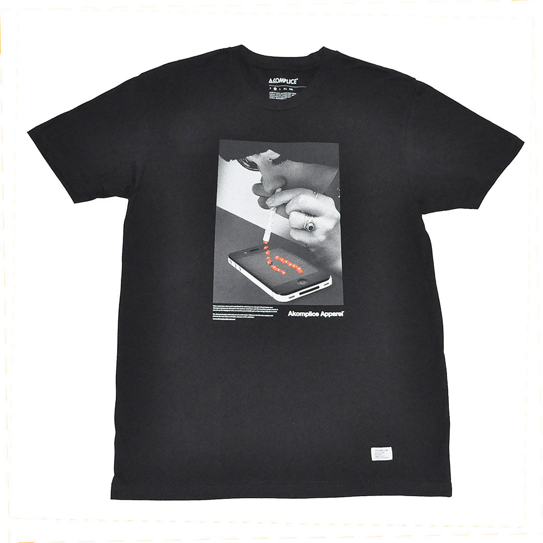 Akomplice - Popularity Men's Tee, Black - The Giant Peach