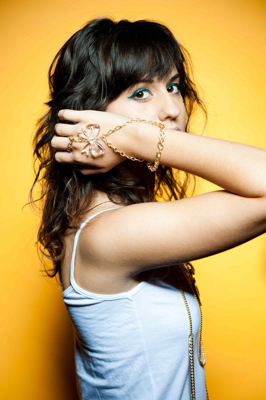 TRiXY STARR - Princess Bracelet, Gold/Clear - The Giant Peach