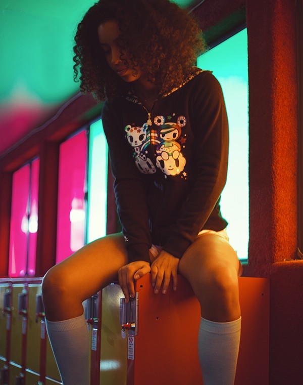 tokidoki - Rainbow Buds Women's Hoodie, Black