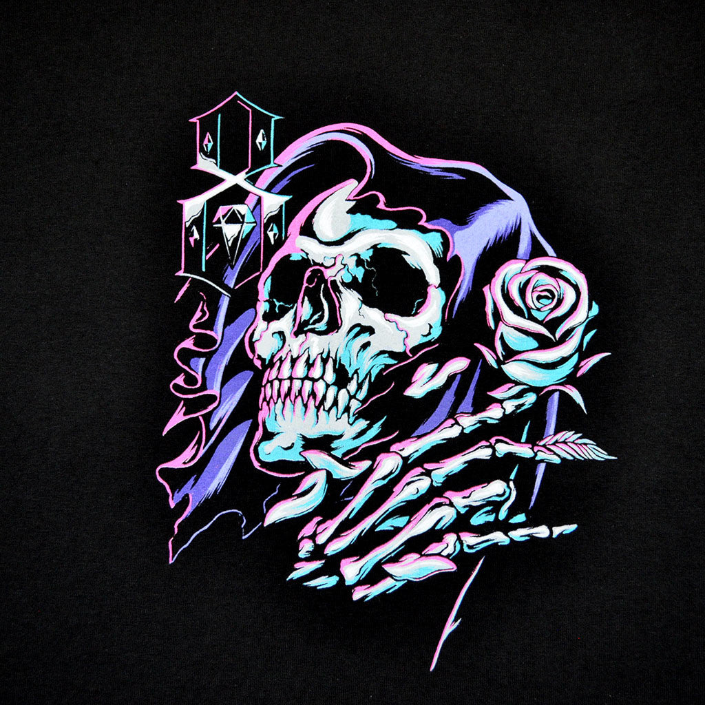 REBEL8 - Romance Men's Shirt, Black - The Giant Peach