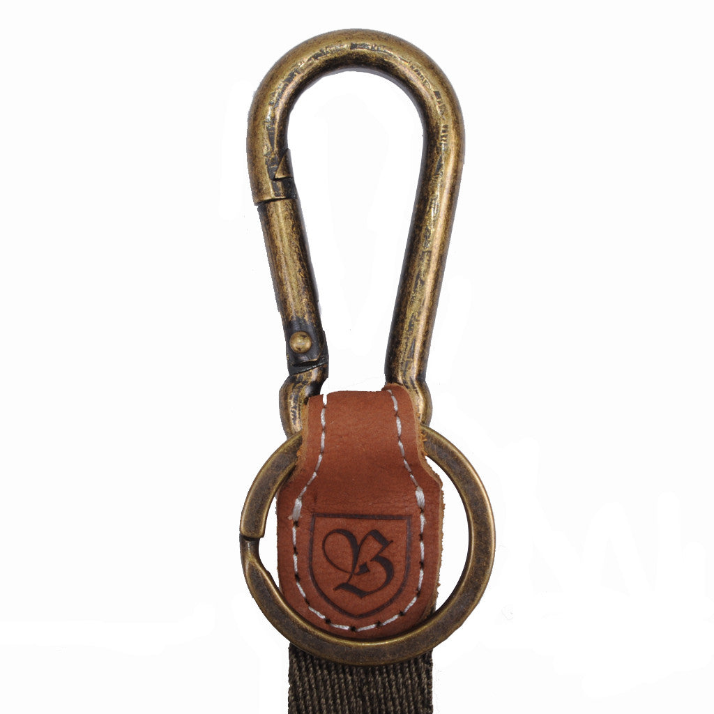 Brixton - Richard Keychain, Brown - The Giant Peach