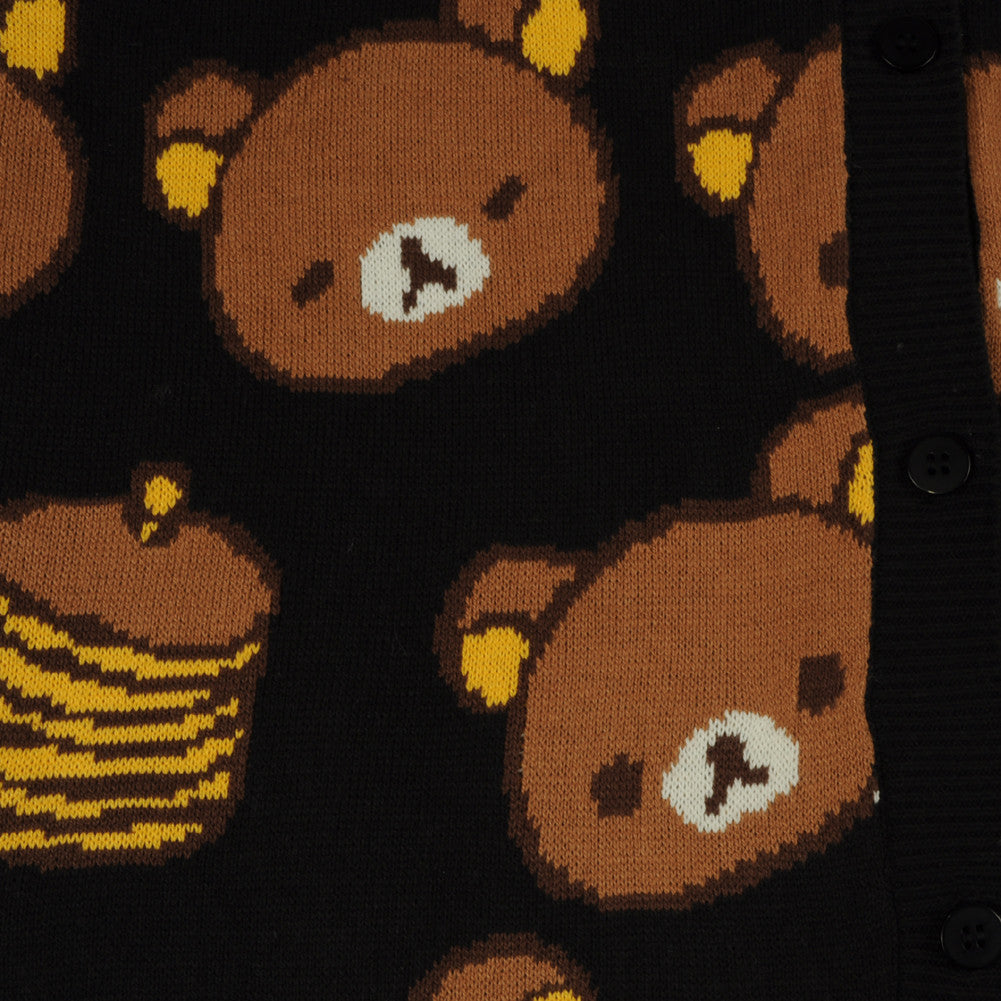 JapanLA - Rilakkuma Cardigan, Black - The Giant Peach