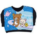 JapanLA x San-X - Rilakkuma Space Poncho Sweatshirt - The Giant Peach