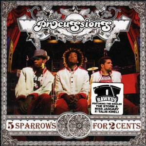 The Procussions - 5 Sparrows for 2 Cents, CD - The Giant Peach