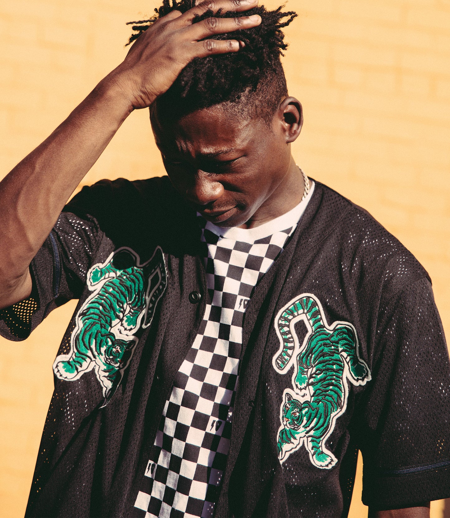 10Deep - Top Of The Chain Men's Baseball Jersey, Black