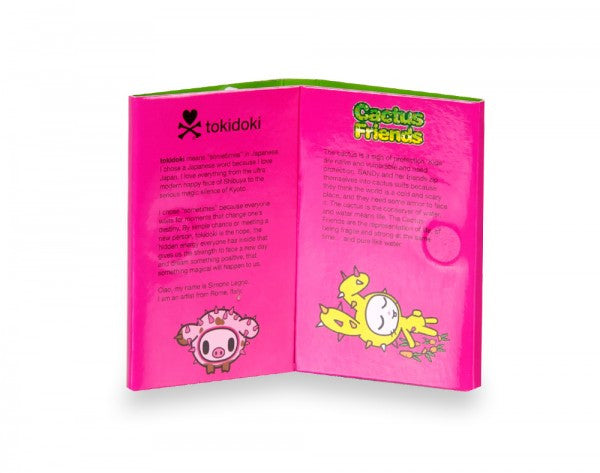 tokidoki - Sandy Cactus Friends Sticky Note Booklet - The Giant Peach